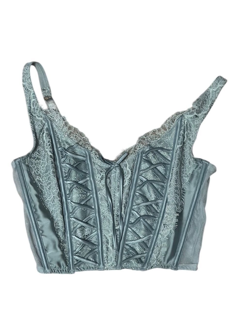 Victoria's Secret Blue Lace Bra